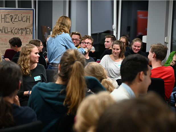 Impressionen des 2019 in Kassel stattfindenden Jugendworkshop