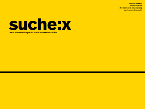 Cover der Broschüre "suche:x"