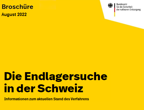 Cover: Broschüre Schweiz